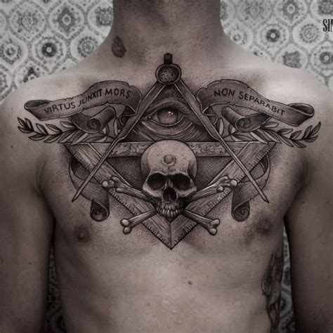 freemason symbol tattoo